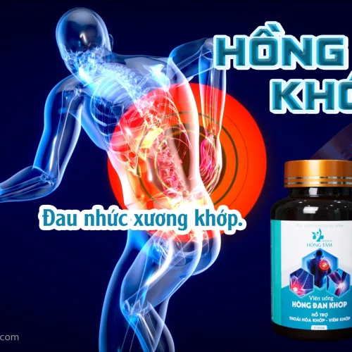 Hồng Đan Khớp siêu phẩm vàng trong làng xương khớp