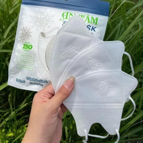 Hộp 100 Khẩu Trang Y Tế An Tâm - Khẩu Trang 3D
