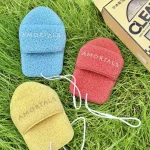 Hộp 3 Miếng Bông Mút Rửa Mặt Bọt Biển Clean Easy To Clean Amortals (Có Chữ)