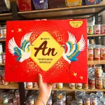 Hộp Bánh Tết Orion An Khang - Bộ Quà Tết Con Hạt Orion An Khang Hộp 1,7272g Gồm 8 Món