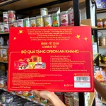 Hộp Bánh Tết Orion An Khang - Bộ Quà Tết Con Hạt Orion An Khang Hộp 1,7272g Gồm 8 Món