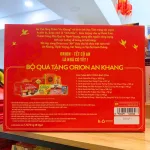 Hộp Bánh Tết Orion An Khang - Bộ Quà Tết Con Hạt Orion An Khang Hộp 1,7272g Gồm 8 Món