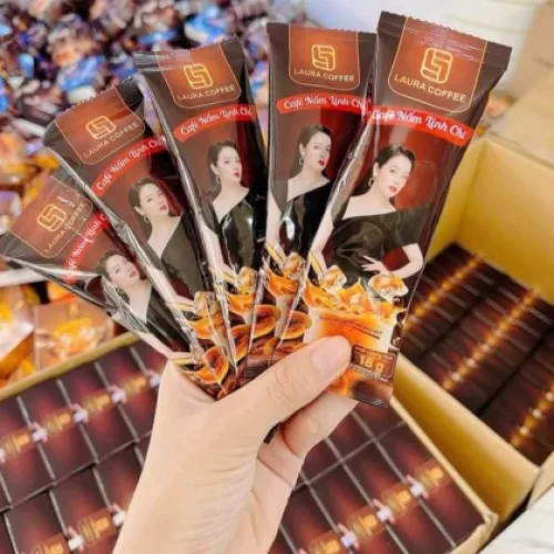Hộp Cà Phê Nấm Linh Chi Laura Coffee Nhật Kim Anh