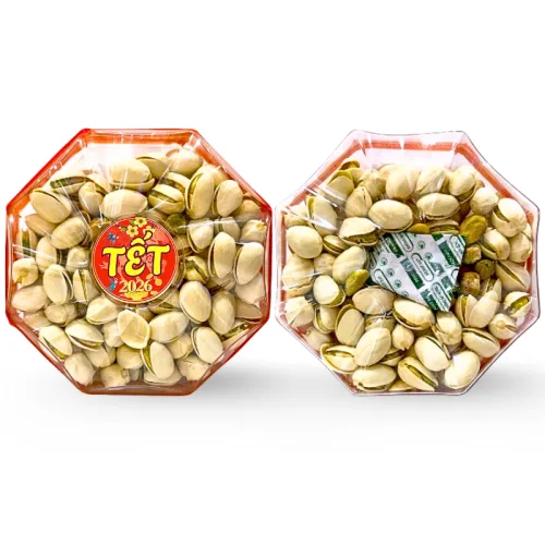 Hộp Hạt Dẻ Cười Bát Giác 200G Hộp Quà Tết 2026