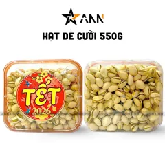 Hộp Hạt Dẻ Cười Hộp Vuông Tròn 500G Hộp Quà Tết 2026
