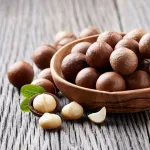 Hộp Hạt Macca Tây Nguyên Hộp Vuông Tròn 550G Hộp Quà Tết 2026