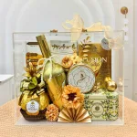 Hộp Quà Tết Chữ Nhật Trong Suốt - Quà Tặng Tết Sang Trọng - Quà Trang Trí Tết - Giỏ Quà Tết
