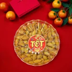 Hộp Quà Tết Hạnh Nhân Rang Bơ 350g - Hộp Sun Khía Hộp Quà Tết 2026