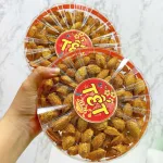 Hộp Quà Tết Hạnh Nhân Rang Bơ 350g - Hộp Sun Khía Hộp Quà Tết 2026