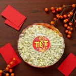 Hộp Quà Tết Hạt Bí Trắng 400g - Hộp Sun Khía Hộp Quà Tết 2026
