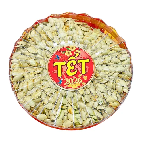 Hộp Quà Tết Hạt Bí Trắng 400g - Hộp Sun Khía Hộp Quà Tết 2026