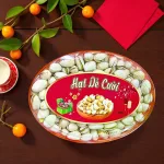 Hộp Quà Tết Hạt Dẻ Cười 400g - Hộp Ovan Hộp Quà Tết 2026