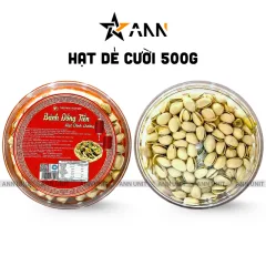 Hộp Quà Tết Hạt Dẻ Cười 500g - Hộp Tròn Lớn Hộp Quà Tết 2026