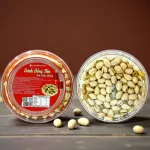 Hộp Quà Tết Hạt Dẻ Cười 500g - Hộp Tròn Lớn Hộp Quà Tết 2026