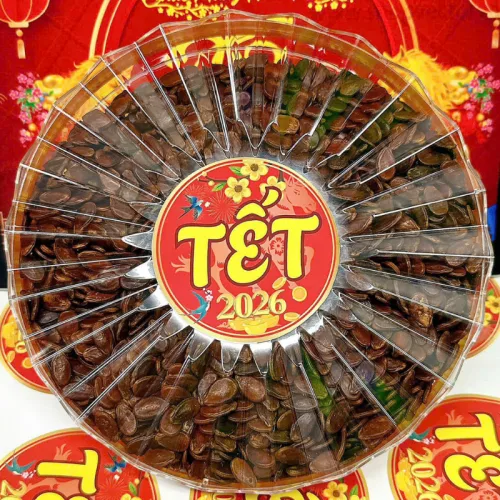 Hộp Quà Tết Hạt Dưa 400g - Hộp Sun Khía Hộp Quà Tết 2026