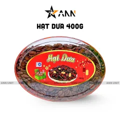 Hộp Quà Tết Hạt Dưa Loại Ngon 400g - Hộp Ovan Hộp Quà Tết 2026