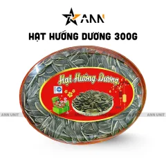 Hộp Quà Tết Hạt Hướng Dương 300g - Hộp Ovan Hộp Quà Tết 2026