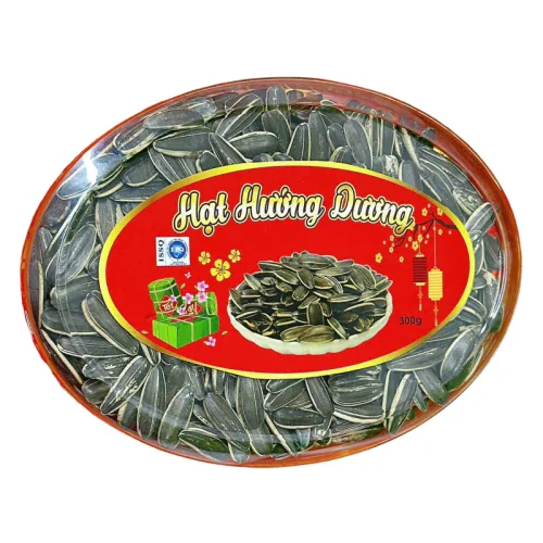 Hộp Quà Tết Hạt Hướng Dương 300g - Hộp Ovan Hộp Quà Tết 2026