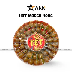 Hộp Quà Tết Hạt Macca Tây Nguyên 400g - Hộp Sun Khía Hộp Quà Tết 2026