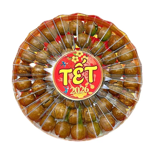 Hộp Quà Tết Hạt Macca Tây Nguyên 400g - Hộp Sun Khía Hộp Quà Tết 2026