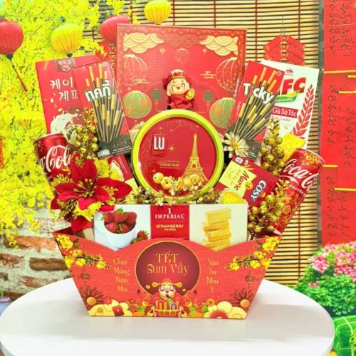 Hộp Quà Tết Sang Trọng – Quà Biếu Trang Trí Tết Ý Nghĩa
