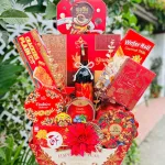 Giỏ Quà Tết Sang Trọng – Quà Tặng Tết Cho Sếp – Quà Trang Trí Tết Cao Cấp - Giỏ Qùa Tết