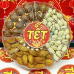 Hộp Quà Tết Set Hạt Dinh Dưỡng Tam Vị 350g - Hộp Sun Khía Hộp Quà Tết 2026