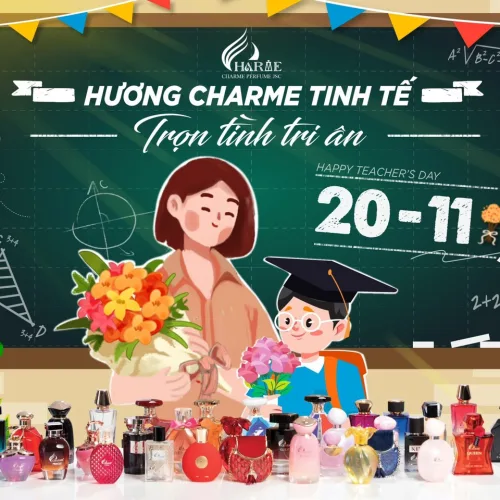 Hương Charm tinh tế trọn tình tri ân tháng 11 - tháng của thầy cô