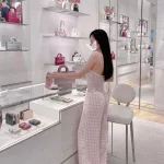 Jumpsuit dài basic kẻ
