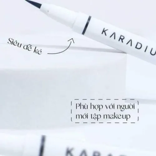 Kẻ Mắt Nước Karadium Waterproof Brush Liner Nữ Hoàng trong các loại kẻ mắt nước