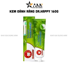 Kem Đánh Răng DR HAPPY Trà Xanh 160g + Bàn Chải DR HAPPY