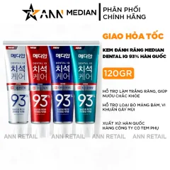 Kem Đánh Răng Median Dental IQ 93% Hàn Quốc 120g - Hàng Công Ty Chính Hãng