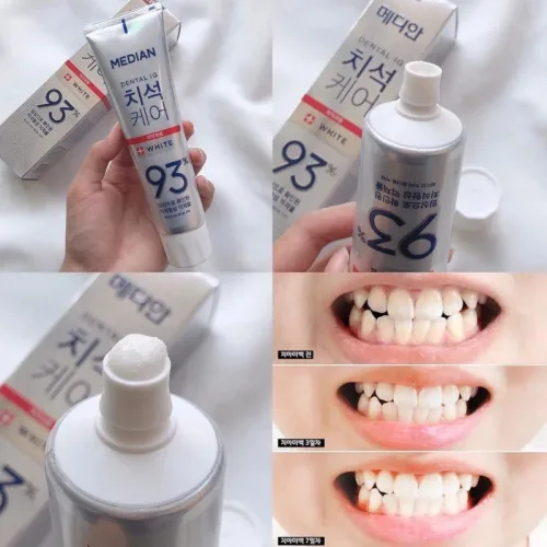 Kem Đánh Răng Median Dental IQ 93% Hàn Quốc 120g - Hàng Công Ty Chính Hãng