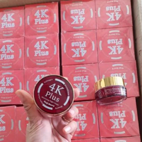 Kem Giảm Mụn Ban Đêm 4K Plus Goji Berry Thái Lan