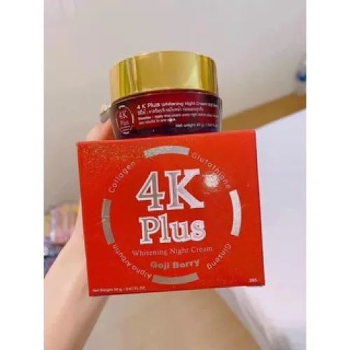 Kem Giảm Mụn Ban Đêm 4K Plus Goji Berry Thái Lan