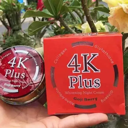 Kem Giảm Mụn Ban Đêm 4K Plus Goji Berry Thái Lan