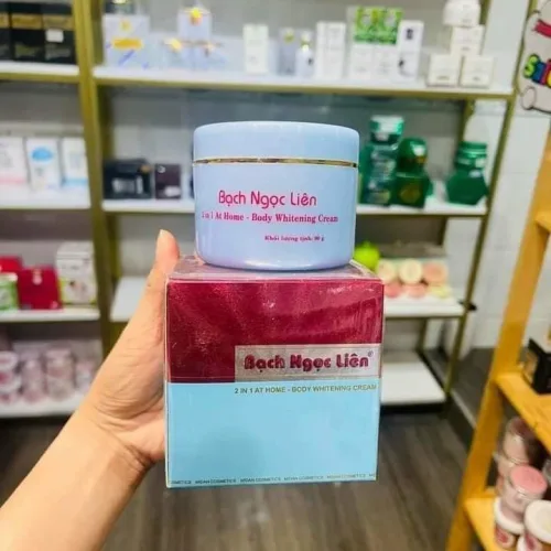 Kem body Bạch Ngọc Liên xanh em này phải gọi là thách thức mọi làn da nhé