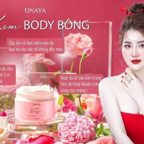 Kem Body Bông Onaya 500g