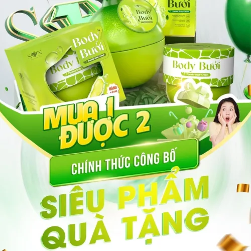 Kem Body Bưởi Mỹ Phẩm SON Group Mua 1 Tặng 1