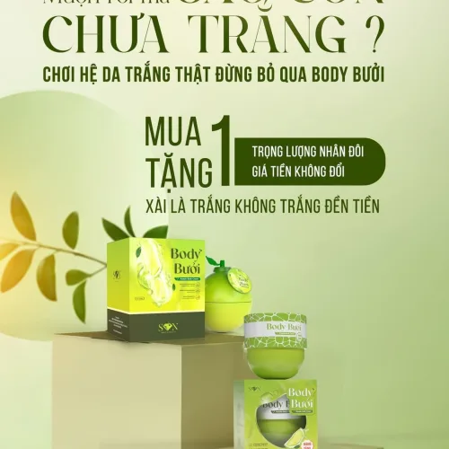 Kem Body Bưởi Mỹ Phẩm SON Group Mua 1 Tặng 1