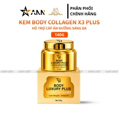 Kem Body Collagen X3 Luxury Plus 140g Mỹ Phẩm Đông Anh - Phiên Bản Mới