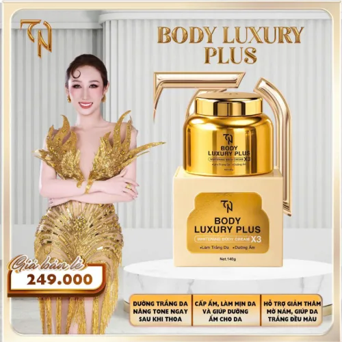 Kem Body Collagen X3 Luxury Plus 140g Mỹ Phẩm Đông Anh - Phiên Bản Mới