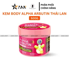 Kem Body Dưỡng Trắng Da Chống Nắng Alpha Arbutin Thái Lan 500g - Kem Body Alpha Arbutin Phiên Bản Mới