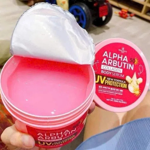 Kem Body Dưỡng Trắng Da Chống Nắng Alpha Arbutin Thái Lan 500g - Kem Body Alpha Arbutin Phiên Bản Mới