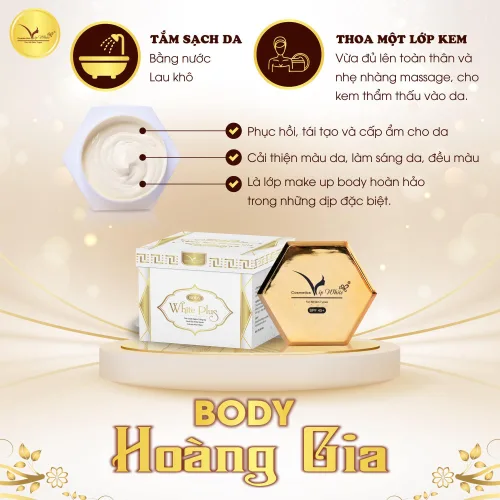 Kem Body Hoàng Gia VIP White