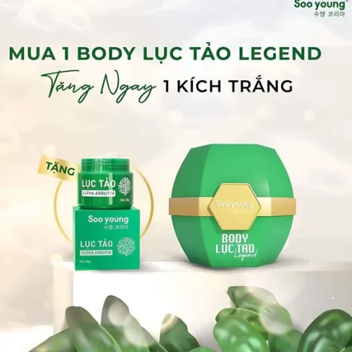 Kem Body Lục Tảo Huyền Thoại Soo Young
