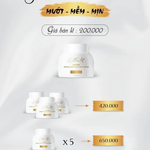 Kem body mềm phiên bản củ đã thay áo mới nâng cấp X2- X3 lần