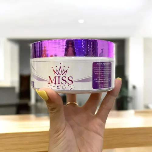 Kem Body Miss Tím Dưỡng Trắng Da 170gr