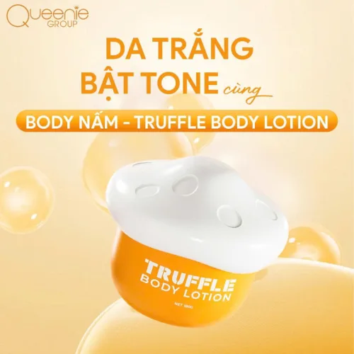 Kem Body Nấm Queenie Skin 180g - Tặng 1 Tẩy Tế Bào Chết Queenie Skin 50g