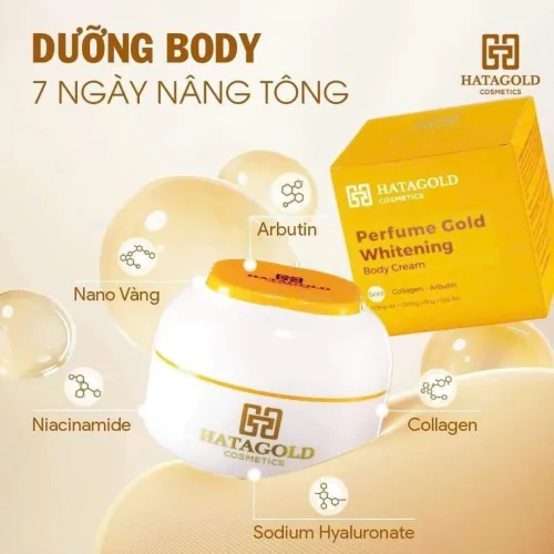Kem Body Perfume Gold Whitening